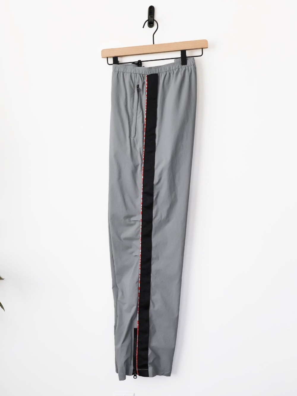 Super Rare Willy Chavarria Black Label Distressed Tuxedo Track Pants